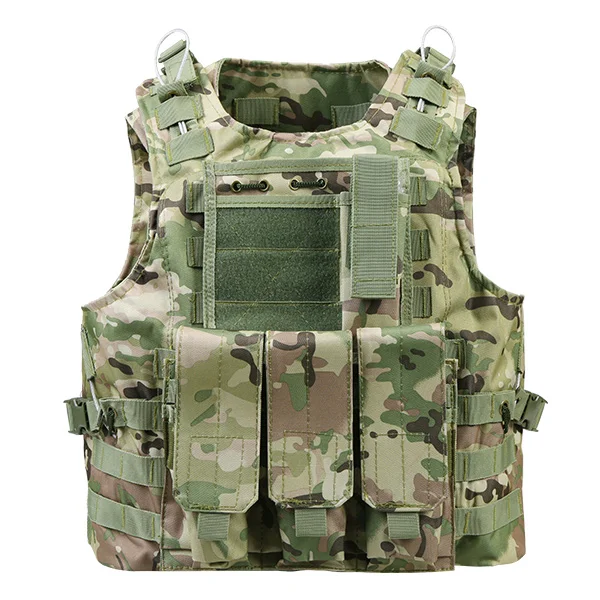 MC CQB USMC Airsoft тактический военный Молл штурма плиты Перевозчик жилет тактический жилет CS открытый Пеший Туризм жилет - Цвет: MC