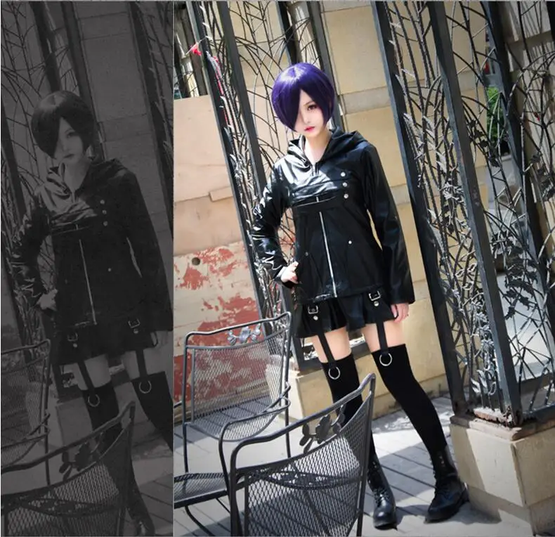 Хит продаж Аниме Токийский Гуль Косплэй Kirishima Touka/мужского и женского пола форма