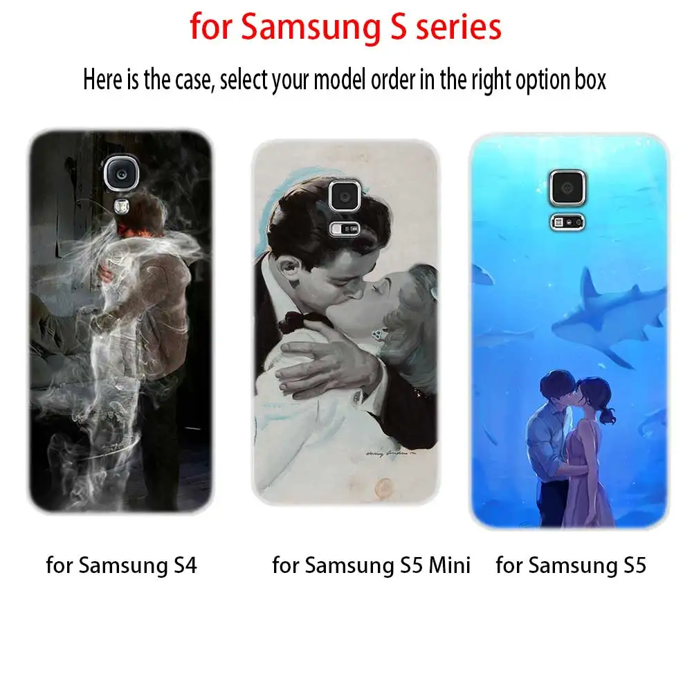 Мягкий силиконовый чехол для Samsung S20 S11 S10 S9 S8 Plus lite 11e 10e S7 S6 5G Kiss Art Paintint|Бамперы| |
