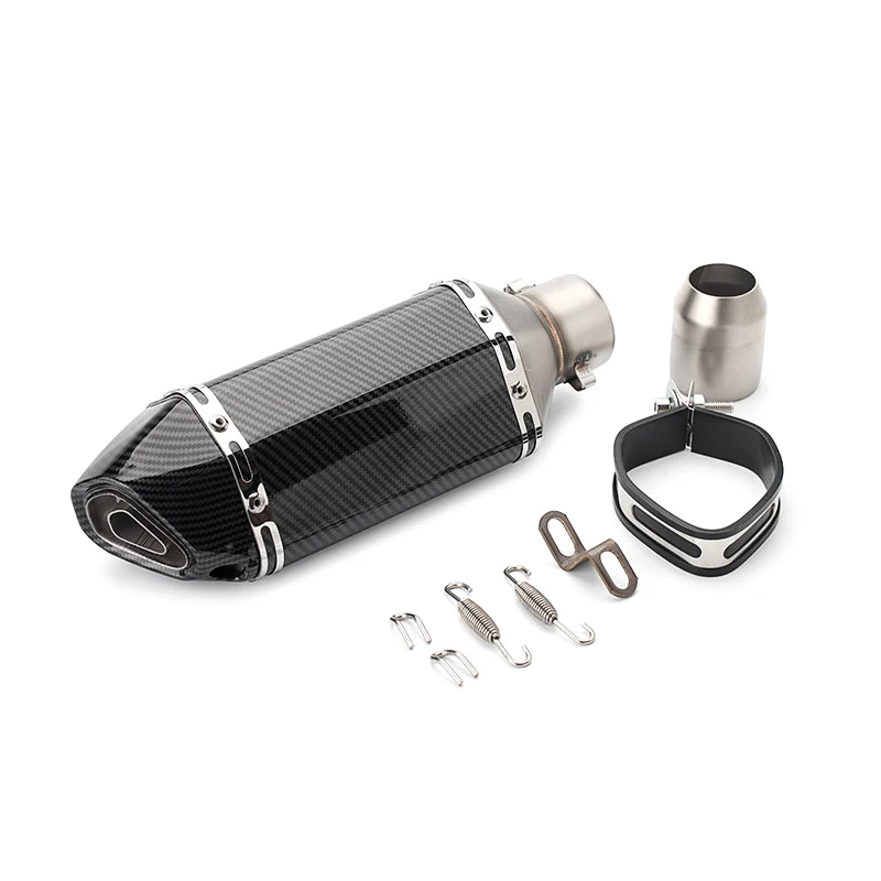 Universal 51mm Z900 Z800 глушитель для мотоцикла для мотокросса, для улицы, для грязи, универсальный, модифицированный, для kawasaki Z750 Yamaha R6 R1 KTM - Цвет: Universal 51mm