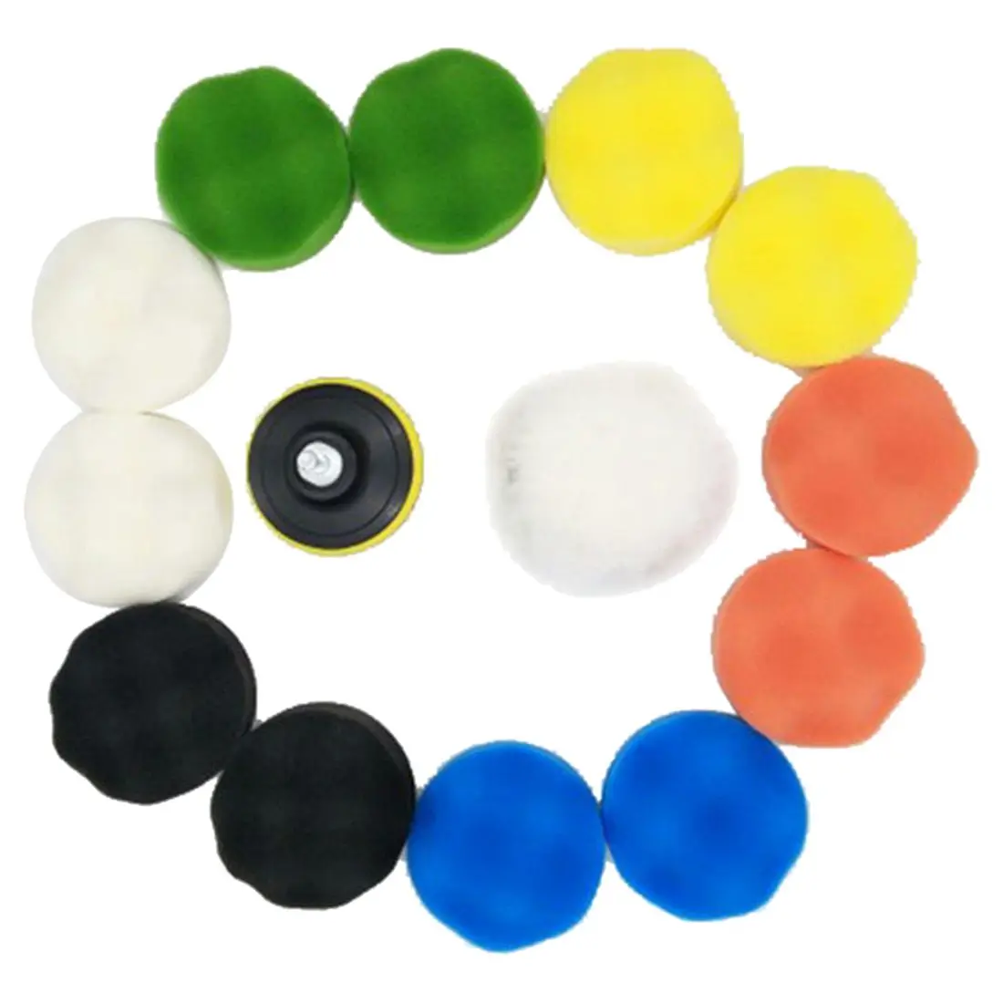 15x4 дюймов полировка воском шерсти и губки колодки комплект для авто полировщик
