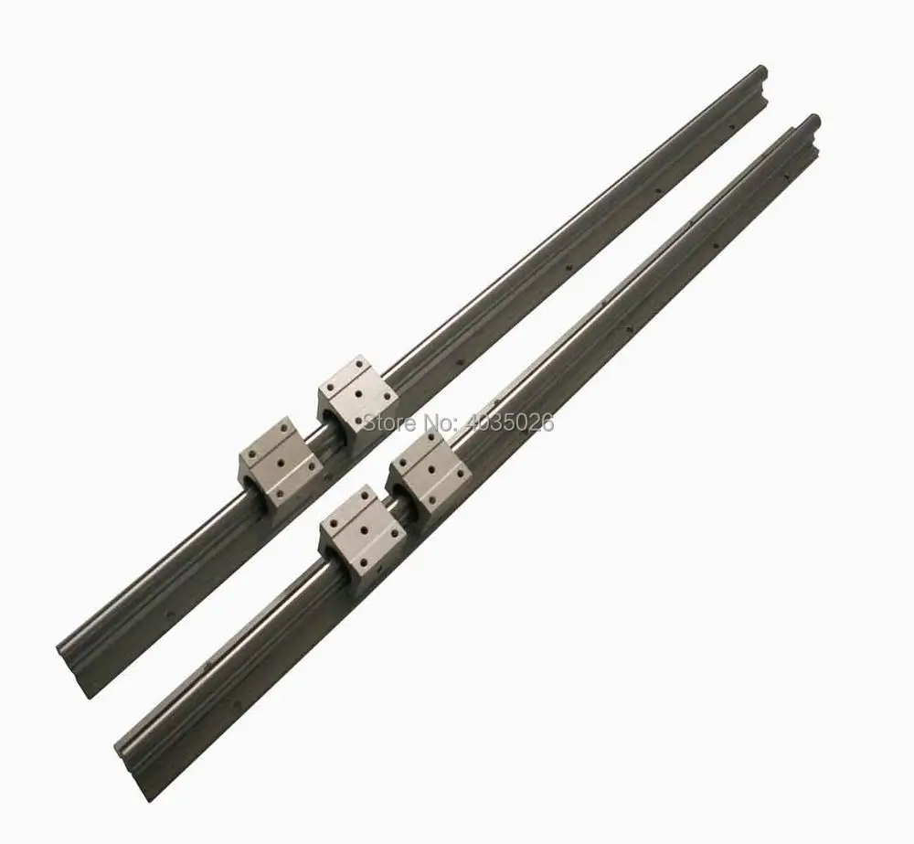 SBR20 400/700/1000 мм линейный рельс комплект + 4 ballscrew RM1605 450/750/1050/1050 компл. BK/BF12 подшипник
