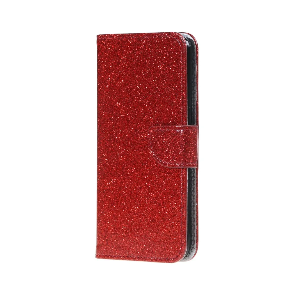 Bling Блеск Дело Флип Стенд Держатель Кошелек Кожаные Сумки Case Телефон Случаях