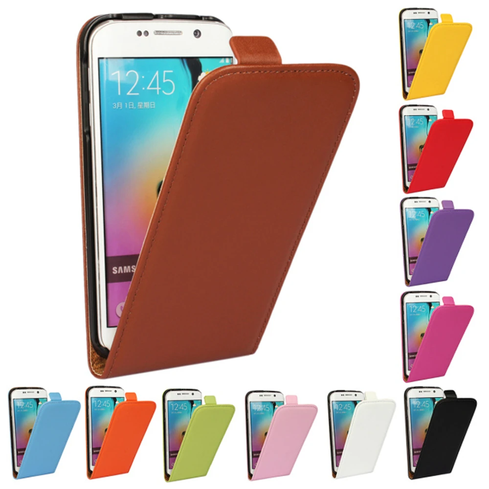 Роскошный чехол из натуральной кожи для samsung Galaxy Ace 2 3 4 S Duos Trend Lite Plus прямоугольная