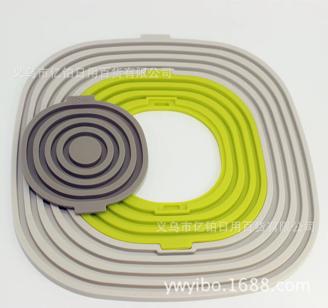 Набор из трех предметов изоляционный домашний силиконовый коврик пластиковые