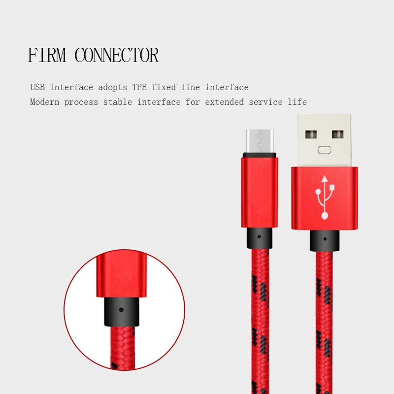 Кабель Micro USB универсальный 1 м 5 в 2 а|Кабели для мобильных телефонов| |