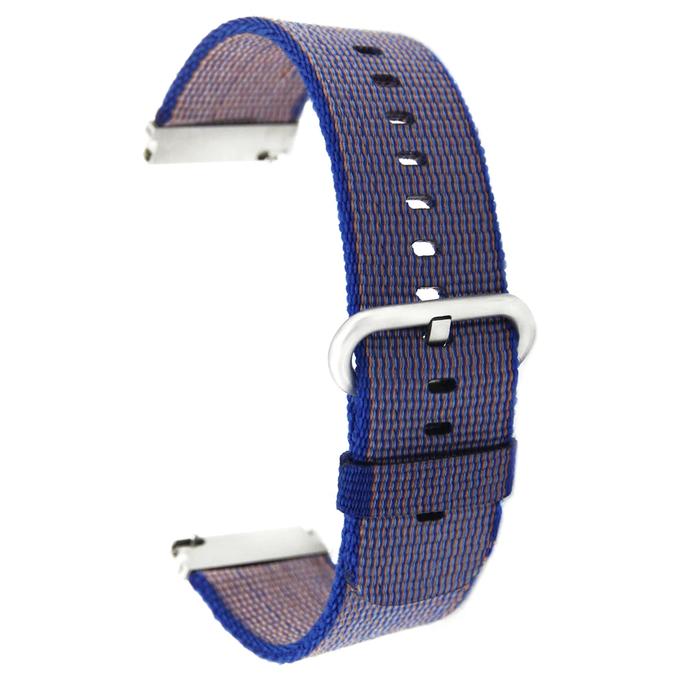 Ремешок нейлоновый для Samsung Gear S3 Classic/Frontier мужской/женский браслет-петля Черный