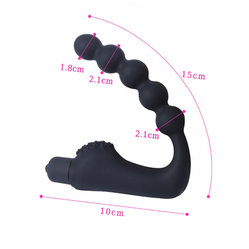 Male Silicone Sexo Anal Beads Prostate Massager Butt Plug Vibrator Erotic Chastity Adult Products Gay Sex Toys For Men |