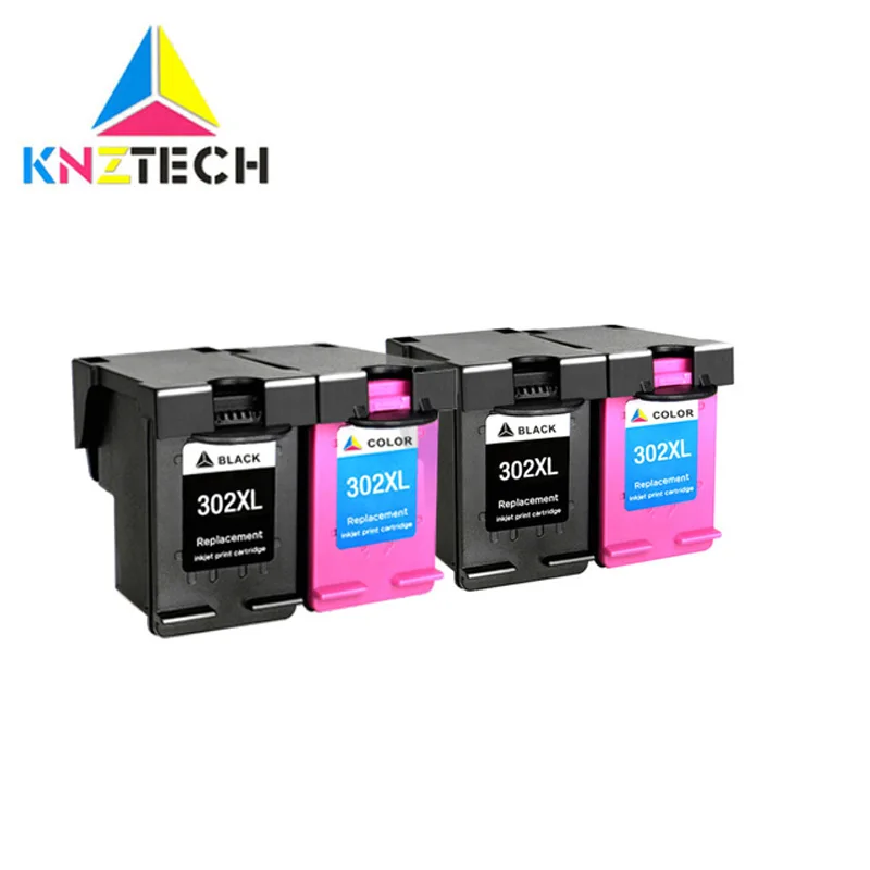 2BK AND 2COLOR 4x Compatible 302XL ink cartridge replacement for 302 XL for hp302 Deskjet 2130 2135 1110 3630 3632 Officejet 3830 3834 4650 - Цвет: 2BK AND 2COLOR
