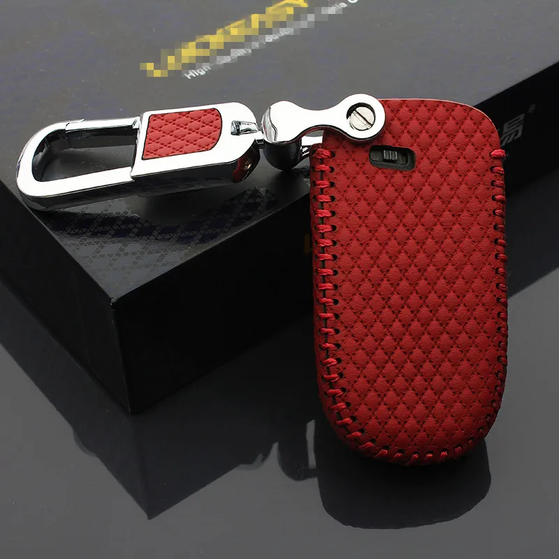 Leather Key Cover for jeep Renegade Patriot Cherokee Wrangler Grand Compass 2014 2015 2016 2017 G3 Free shipping | Автомобили и
