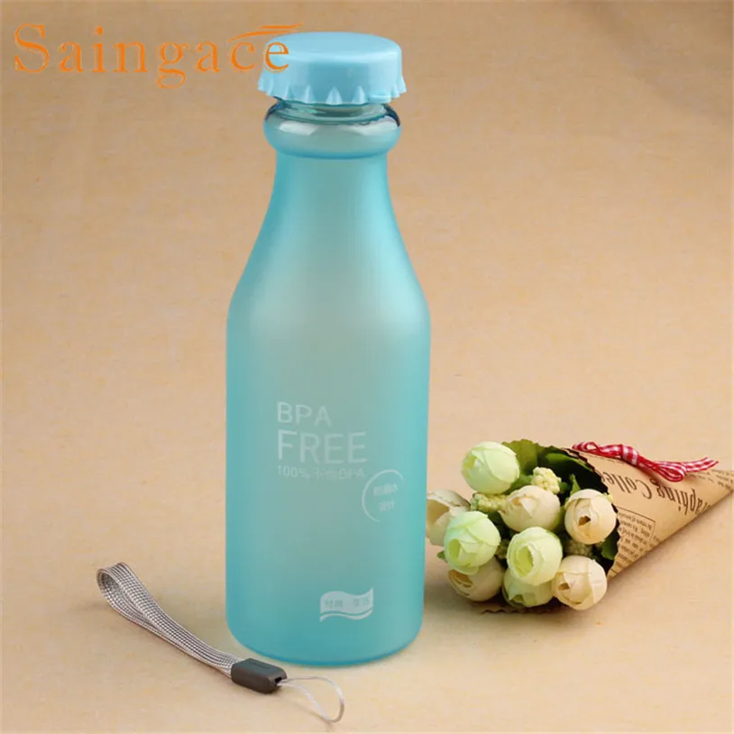 Saingace 1 шт. портативная герметичная велосипедная Спортивная пластиковая бутылка