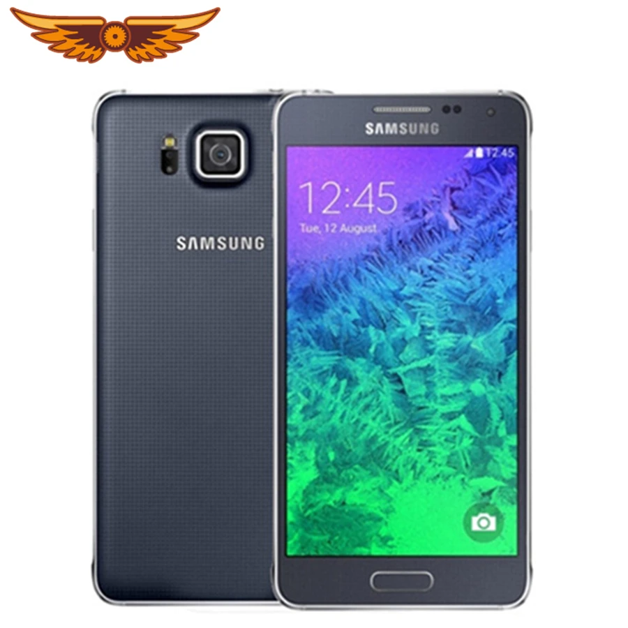 Смартфон Samsung Galaxy Alpha G850F 4 7 дюйма 12 МП четыре ядра 32 Гб ПЗУ 2 ОЗУ|quad core|samsung galaxysamsung