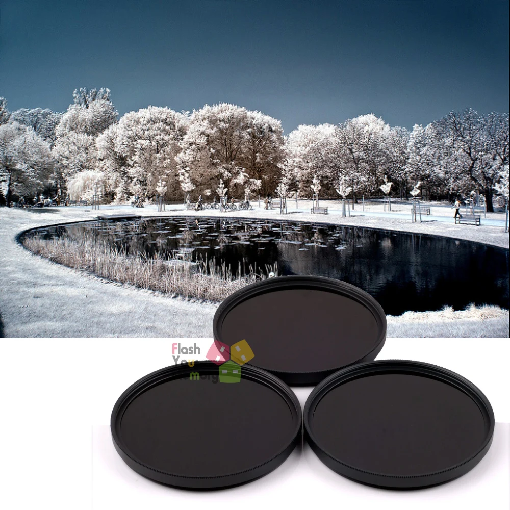 ИК фильтр для объектива камеры Canon Nikon Fuji Pentax Sony 46 мм 720nm + 760nm 1000nm|lenses for camera|camera