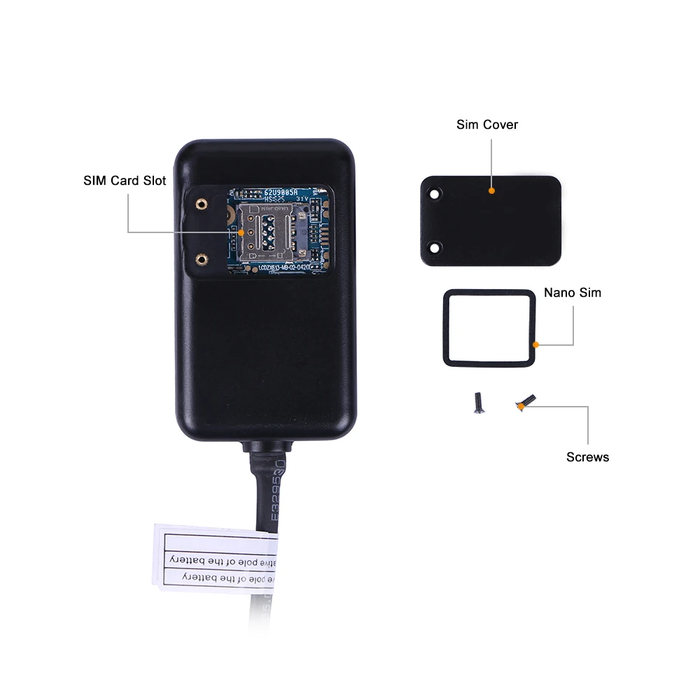 2G GPS трекер для мотоцикла мини локатор в режиме реального времени