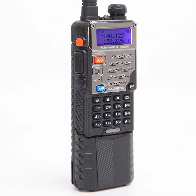2 шт. Baofeng UV 5RE иди и болтай Walkie Talkie 8 Вт Высокое Мощность Фул 3800 мАч Uhf Vhf длинный