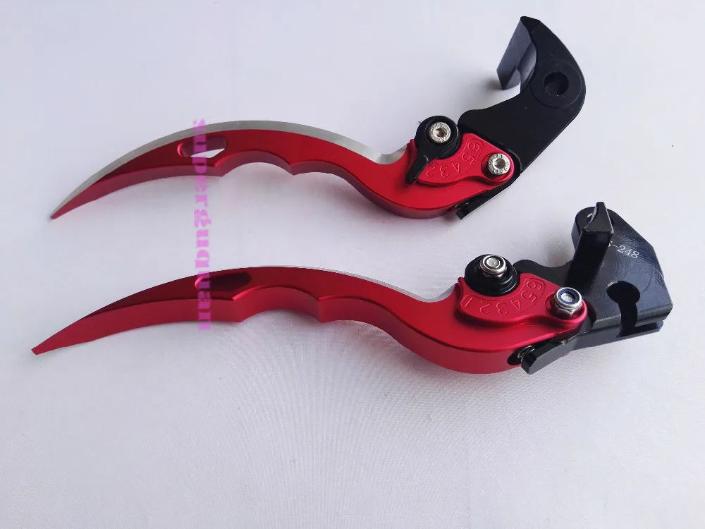 Новые мотоциклетные рычаги тормоза и сцепления с ЧПУ стиль лезвия для Suzuki Maruti