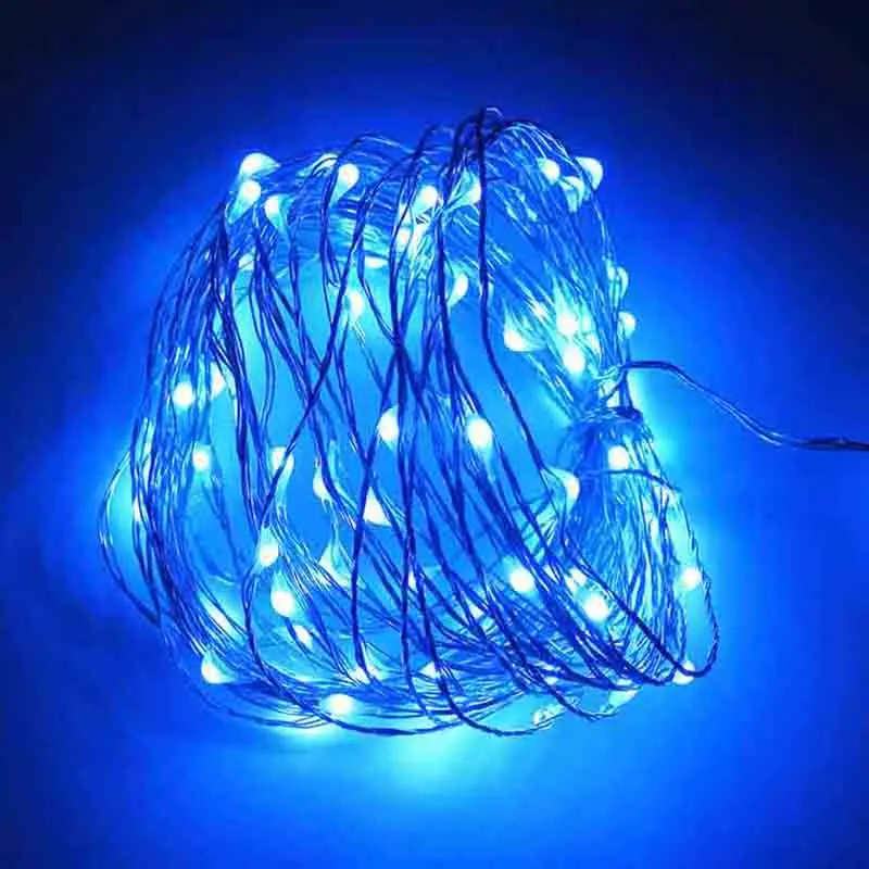 Рисунок 3 - Яркая гирлянда из медной проволоки