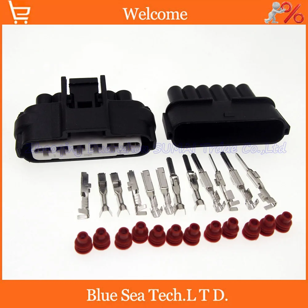 6 контактный штекер и гнездо автоматический электронный соединитель дроссельной
