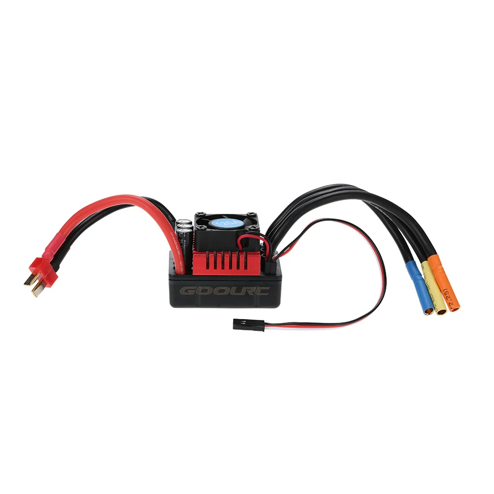 GoolRC S- 120A 80A бесщеточный ESC электрический регулятор скорости с 6 1 V/3A SBEC для 1/8 RC
