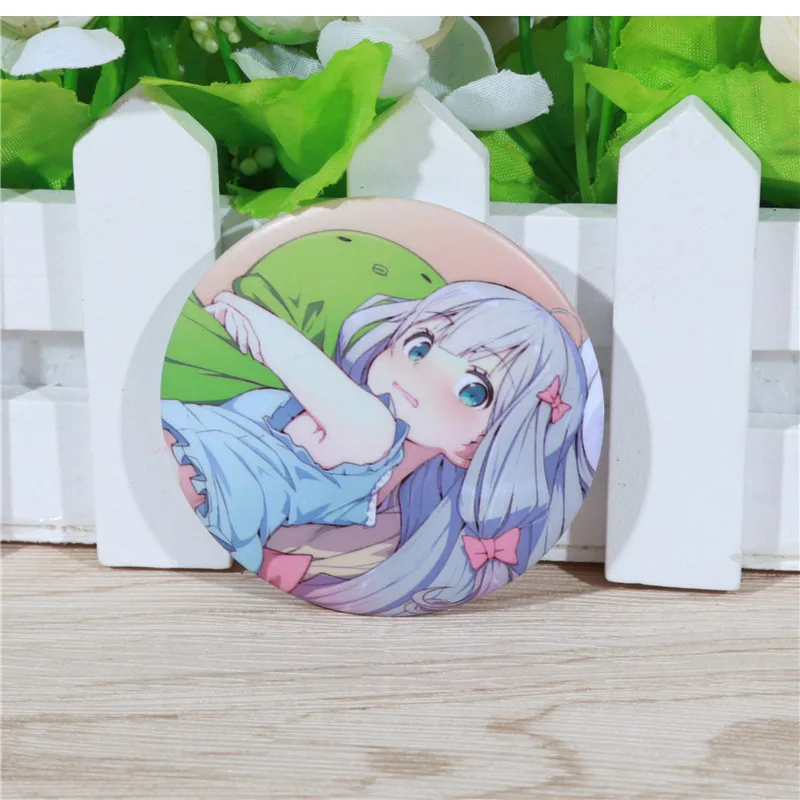 FFFPIN 5,8 см большая брошь учитель Izumi Sagiri нагрудник Япония Аниме ТВ игра значок для девушки булавка монета значок ткань украшение для рюкзака
