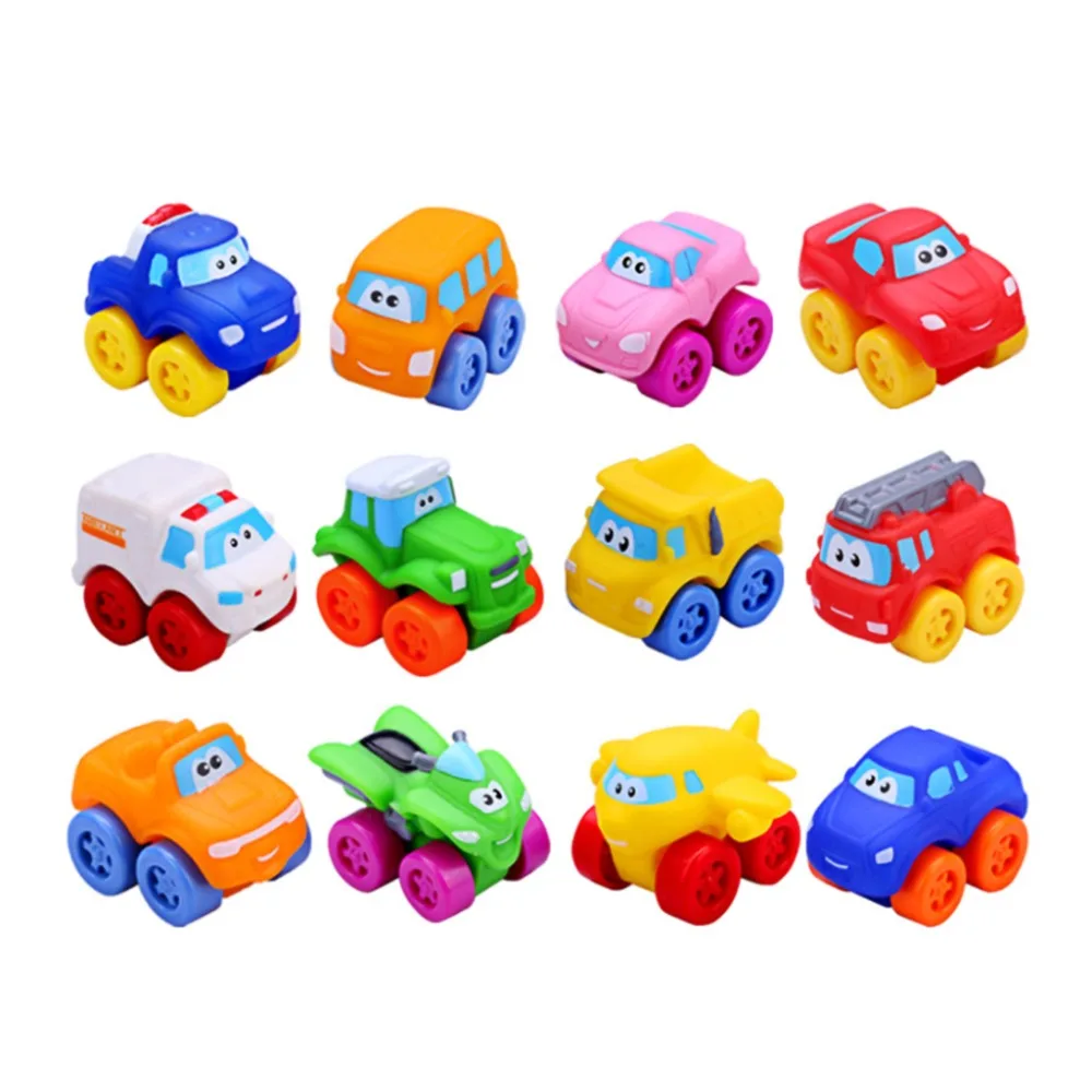 6 шт. моделирование милые АВТОМОБИЛИ самолет модель скорой помощи детский