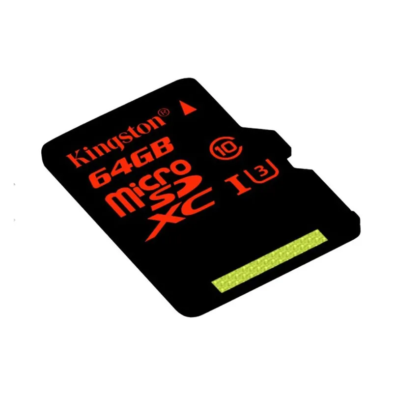 Kingston micro SD 32 Гб 64 128 HD память MicroSD тахограф Экшн камера беспилотный монитор TF карты