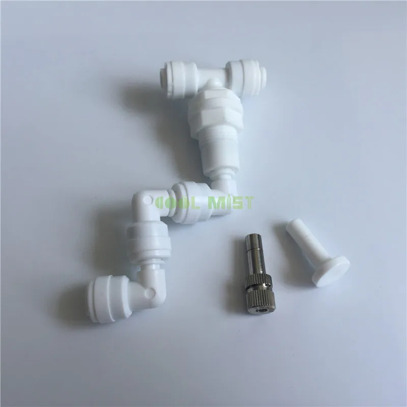 white 1 head fogger S045 360 градусов вращающийся экологической бака системы полива тонкой спрей-пульверизатор моделирование природа rainforest reptile fogger - Цвет: white 1 head fogger