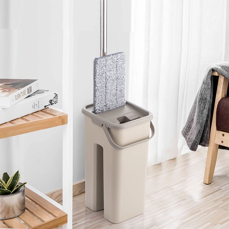 Волшебная плоская Швабра без рук насадка на 360 градусов салфетка из микрофибры