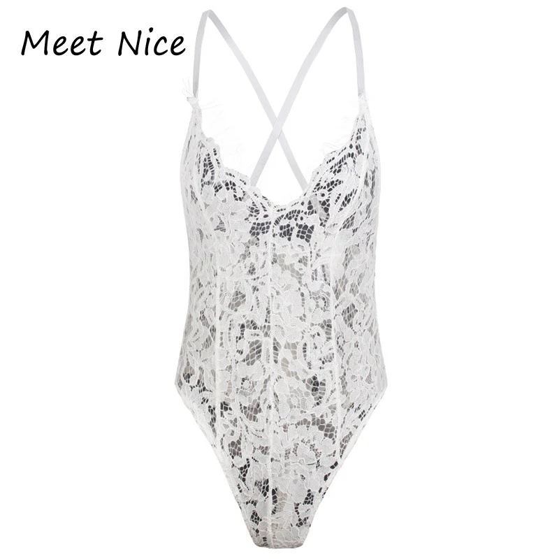 Sexy Black Bodysuits Short Lace Bodysuit Women Short Rompers Nightclub Evening Party Short Playsuit Overalls