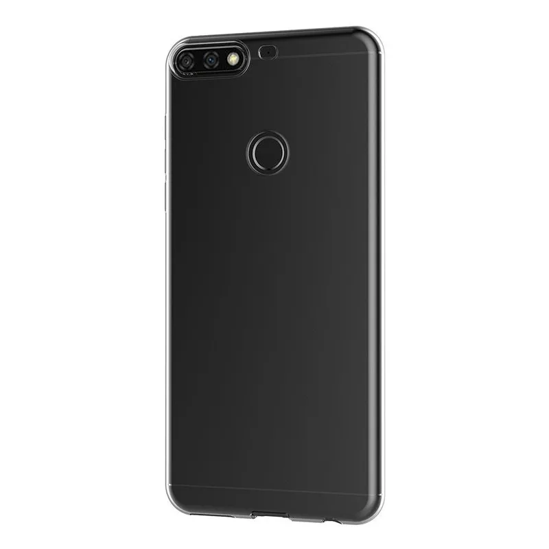 Для Huawei Y7 Prime 2018 силиконовый прозрачный Футляр TPU чехол для телефона Y7Prime Honor 7CL DN L21