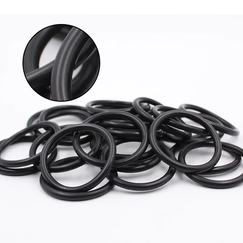 1 шт. фторрезиновое кольцо черное уплотнительное FKM CS5mm OD70/75/80/85/90/95/100/115 мм