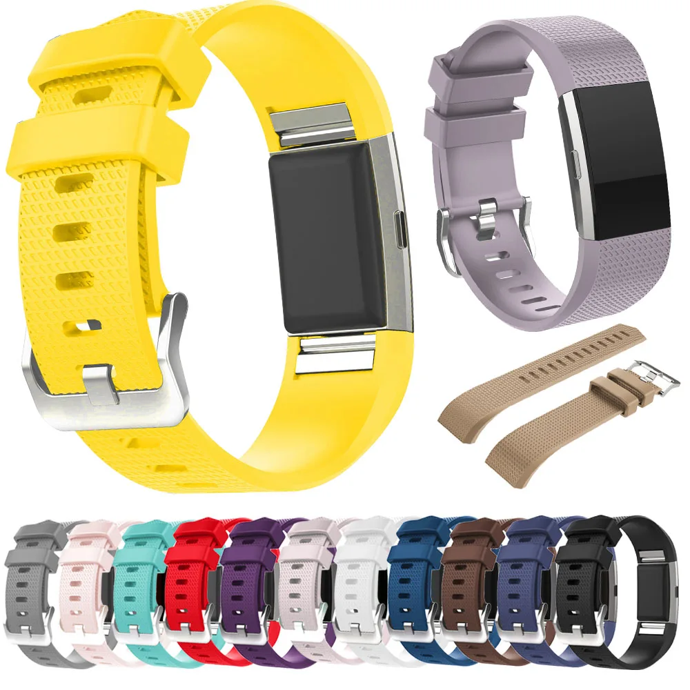 Ремешок для часов Hero Iand мягкий силиконовый спортивный сменный Браслет Fitbit Charge 2