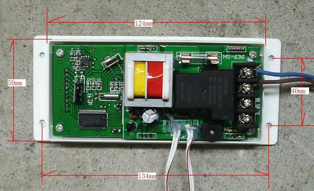 Embedded HS 636 термостат температурный выключатель двойной контроль температуры