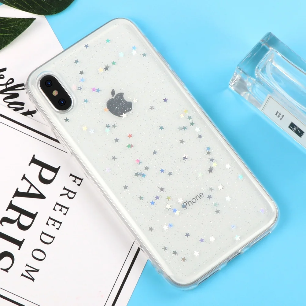 Casestory Bling Star Case For iphone X 10 case for 7 /8 plus 6 / 6s Cover | Мобильные телефоны и аксессуары