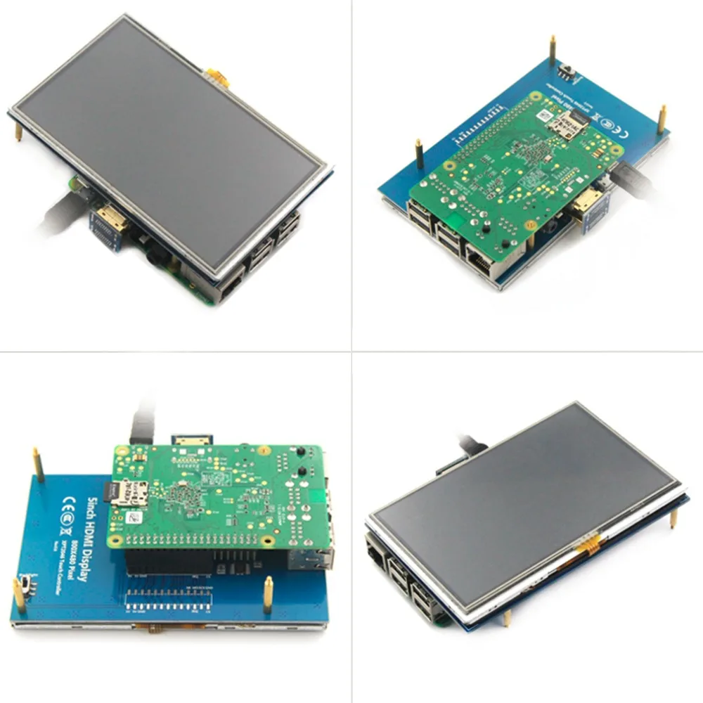 2017 высокое качество Лидер продаж 5 дюймовый резистивный Сенсорный экран ЖК