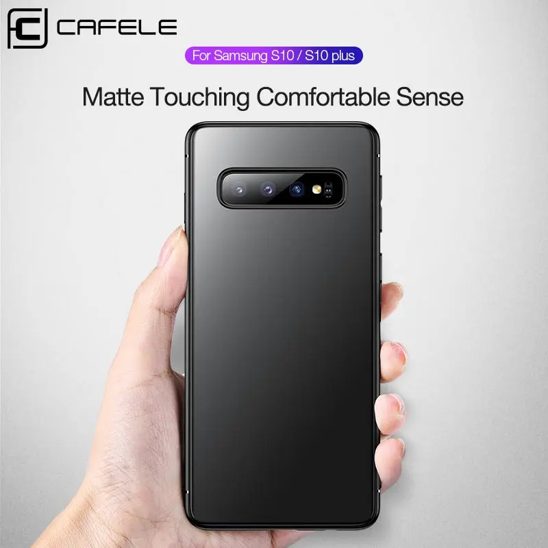 Чехол Cafele для телефона Samsung Galaxy S10 Plus S20 Ultra Note 10 Pro мягкий тонкий силиконовый чехол