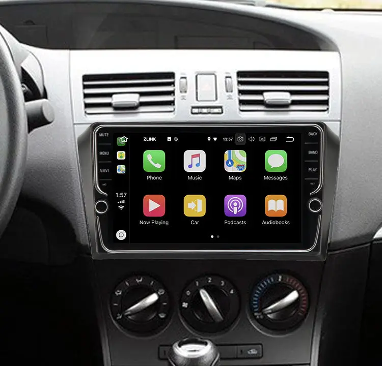 9 &quotAndroid 8 0 автомобильный мультимедийный плеер GPS навигация для Mazda 3 2006-2012 Авто