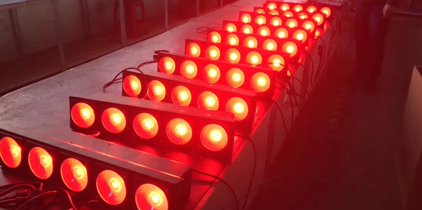 5x30 Вт RGB 3в1 COB светодиодный матричный светильник светодиодный барный светильник DMX512 светодиодный светильник для улицы/прожектор DJ/бар/вечерние/шоу/сценический светильник