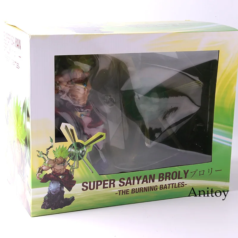 Фигурка из аниме «Жемчуг дракона» мяч Z Super Saiyan Broly сжигание битв ПВХ Dragon Ball экшн фигурка Brolly Коллекционная модель игрушки