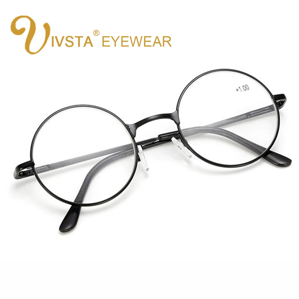 Очки для чтения IVSTA мужчин и женщин Круглые при дальнозоркости + 1 0 5 3 4 2 |