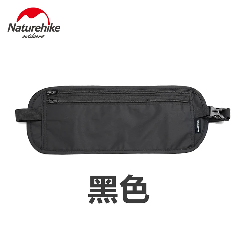 NatureHike Открытый Дорожный поясной кошелек Сверхлегкий Невидимый ультра тонкий