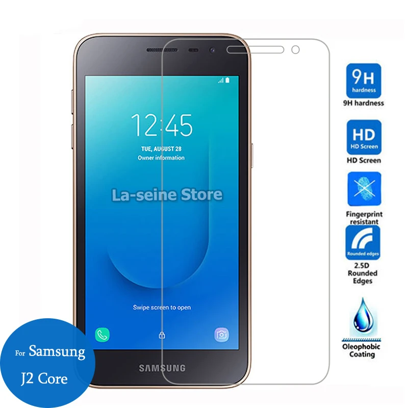Закаленное стекло для samsung Galaxy J2 Core защита экрана 9h защитная пленка на J2Core J 2 5 0