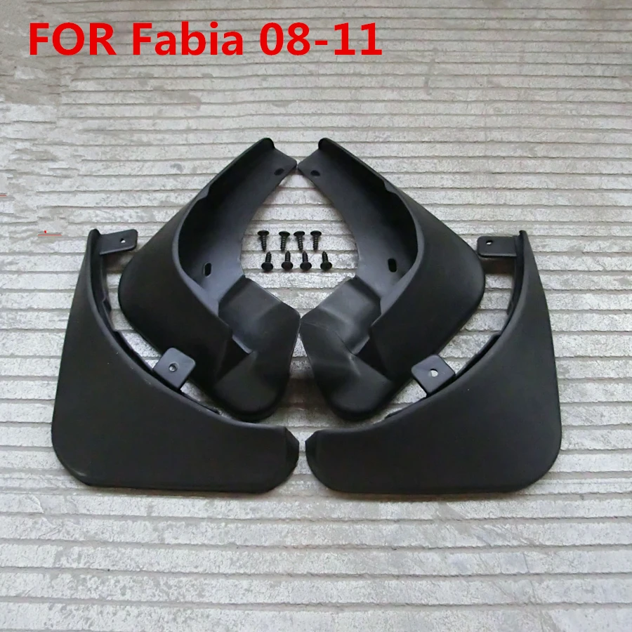 Автомобильные аксессуары брызговики для SKODA FABIA 2008 2014 модификация специальный