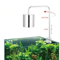 aquarium clip on led spotlight white led clamp lamp for fish tank 6500k 12w 24w