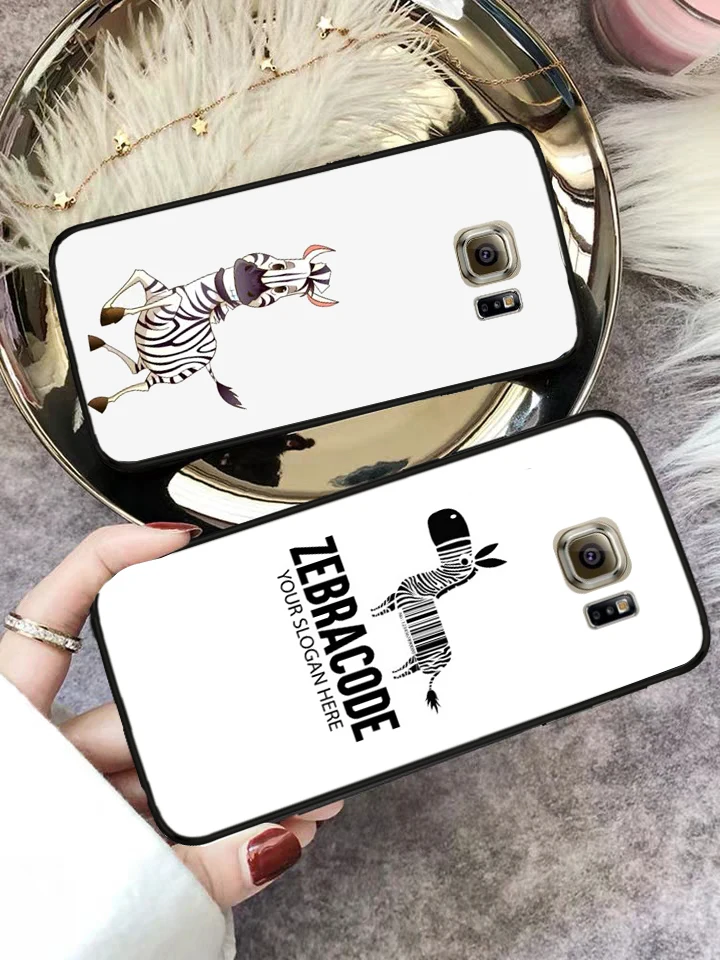 Cartoon zebra supreman stripe Silicone Case for Samsung S6 Edge S7 S8 Plus S9 S10 S10e M10 M20 M30 M40 | Мобильные телефоны и