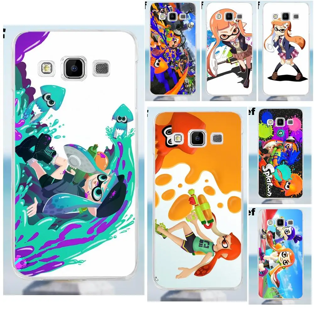Чехол для телефона из ТПУ Suef Splatoon Inklings Galaxy Alpha Core Prime Note 2 3 4 5 S3 S4 S5 S6 S7 S8 mini edge Plus|s7