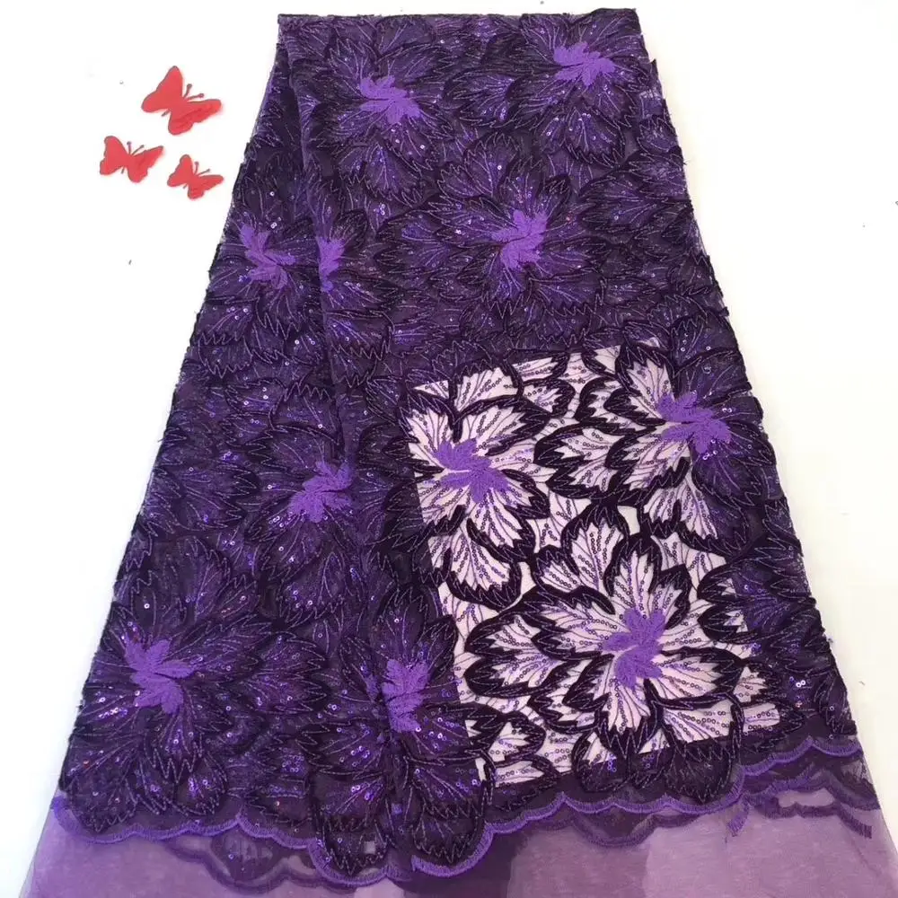 2019 последние французские нигерийские кружевные ткани высокого качества Тюль