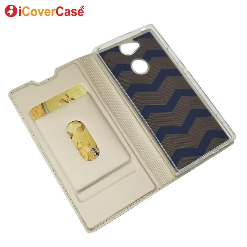 for sony xperia xa2 case xa2 ultra case flip leather cover phone coque for sony xperia xa2 plus case book wallet funda accessory free global shipping