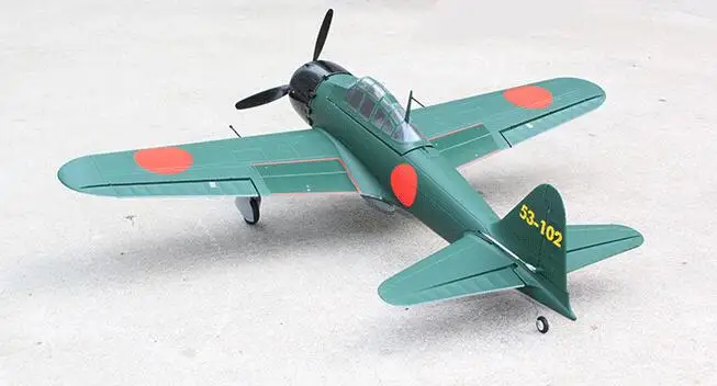 HSD истребитель Зеро 1 m wingspan rc самолет PNP формат набора с выдвижным посадочным