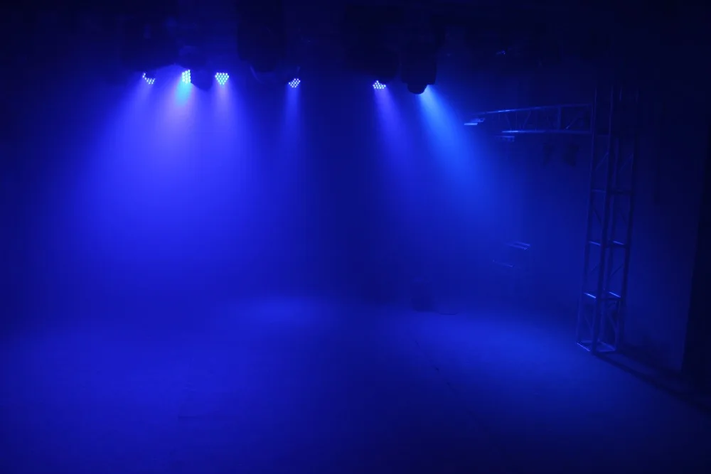 54*3 Вт Par светодиодный RGB DMX 512 диджейский сценический светильник с движущейся